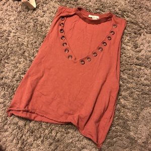 Loose fitting fashion tank top